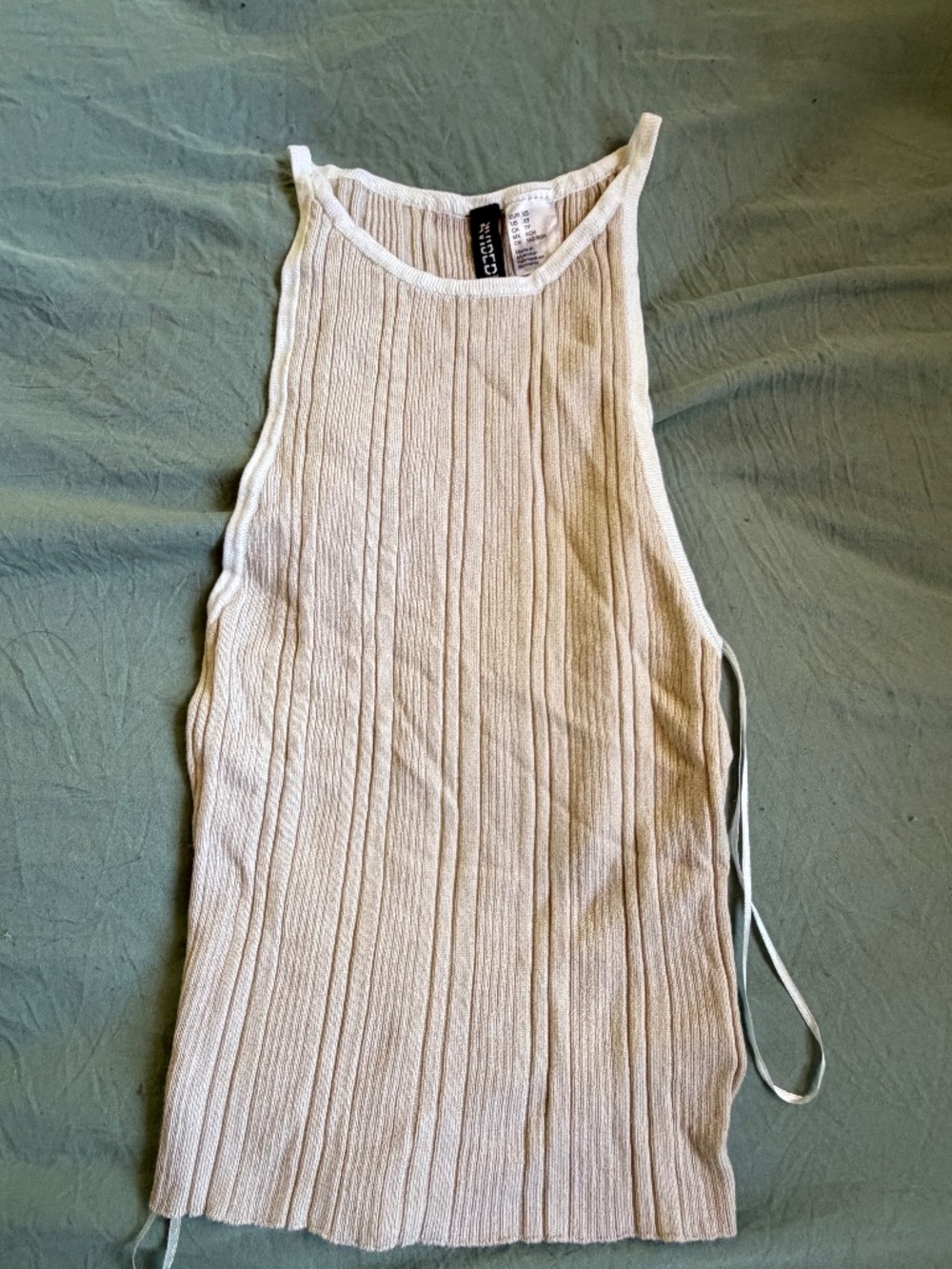 H&M Cream Tank Top XS